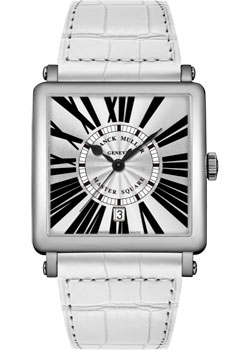 Часы Franck Muller Master Square 6000_H_SC_DT_R-steel-white